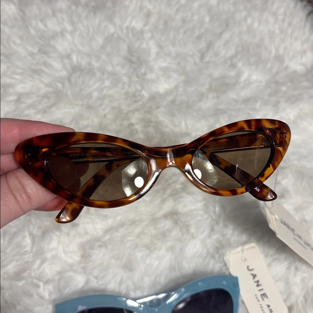 New Janie & Jack 2 Piece Bundle Sunglasses Size 4 And Up